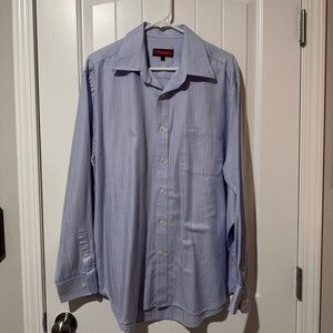 Austin Reed Blue Casual Button Down Shirt